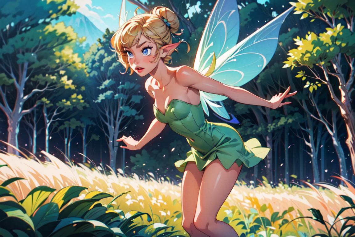 ArtStation - Anime character / Fairy Girl / Tinkerbell / Ready to Unity -  Unreal Engine | Game Assets